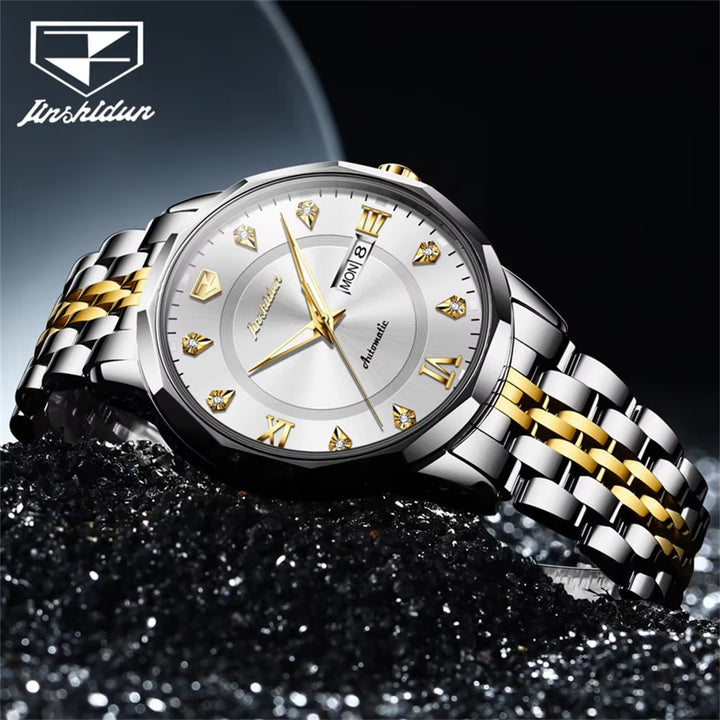 8948 Luxury Automatic Mechanical Watch for Men - Water-Resistant Stainless Steel Sport Design