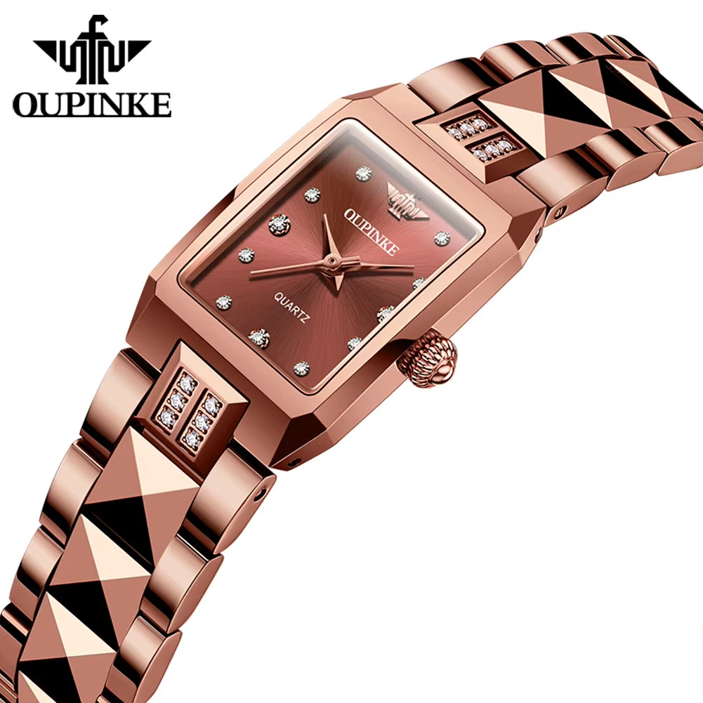 3246 Brands Tungsten Steel Quartz Watches Fashion Couple Watches Set Luminous Watches for Men and Women