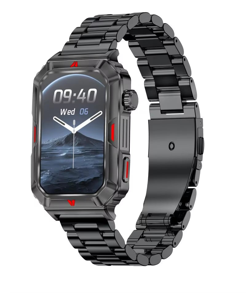 1.57" Full Touchscreen Outdoor Smartwatch for Men with Sports Modes