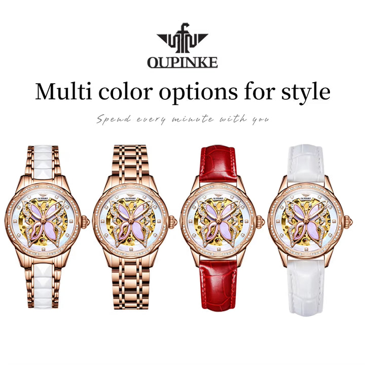 3239 Series Mechanical Skeleton Watches Women Wrist Luxury Watch Custom Logo Women Ladies Watches Brands Luxury