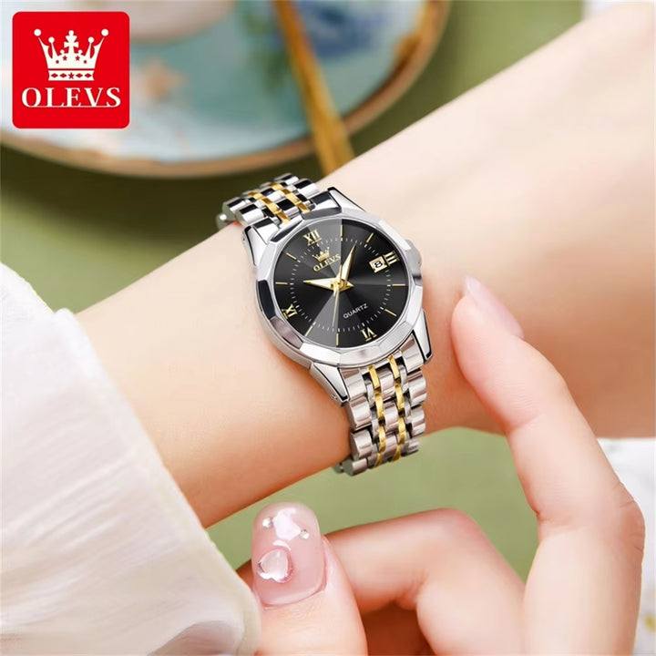 9989 Watches Bracelet Set Men Relojes Para Mujer Fashion Gold Steel Belt Reloj De Lujo Wrist Watch