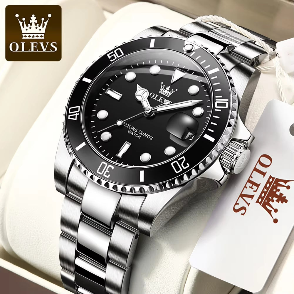 5885 High Factory OEM Hot Waterproof Quality Top Brand Luxury Fashion Luminous Mens Quartz Watches