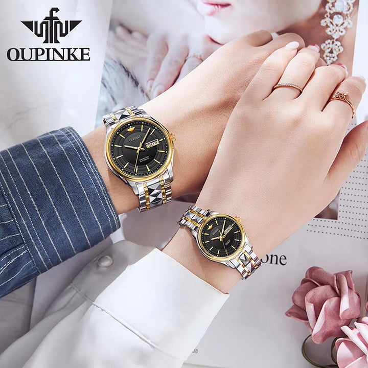 3170 Brand Luxury Women Mechanical Watches Couple Sport Casual Fashion White Men Watches Automatic Wrist Watches