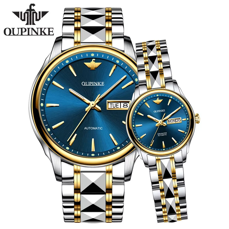 3170 Brand Luxury Women Mechanical Watches Couple Sport Casual Fashion White Men Watches Automatic Wrist Watches