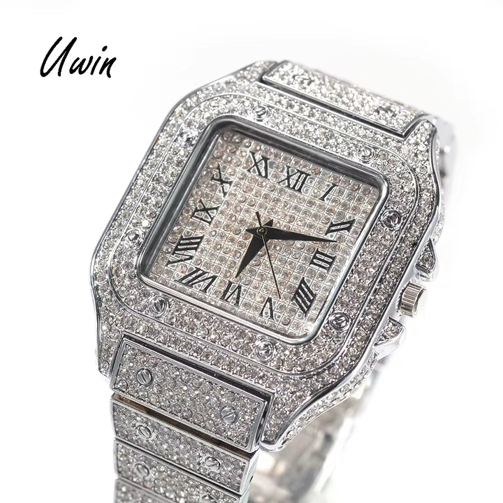 2024 Luxury Iced Out Hip Hop Watches for Men and Women