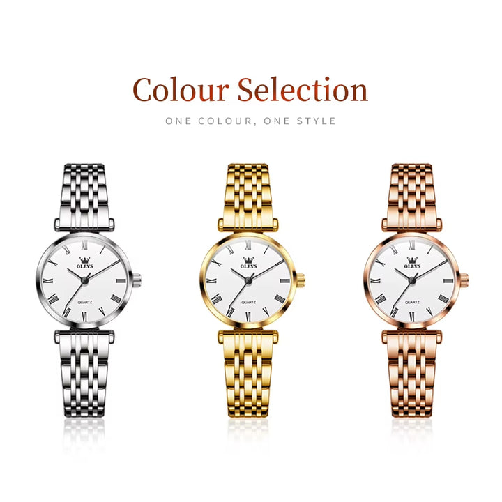 5592 Men Watches Luxury Trend Quartz Calendar Waterproof Multi Function Fancy round Watch Women