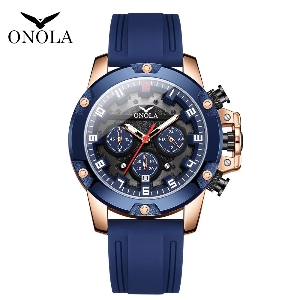 Luxury Men's Sports Watch Model 6858