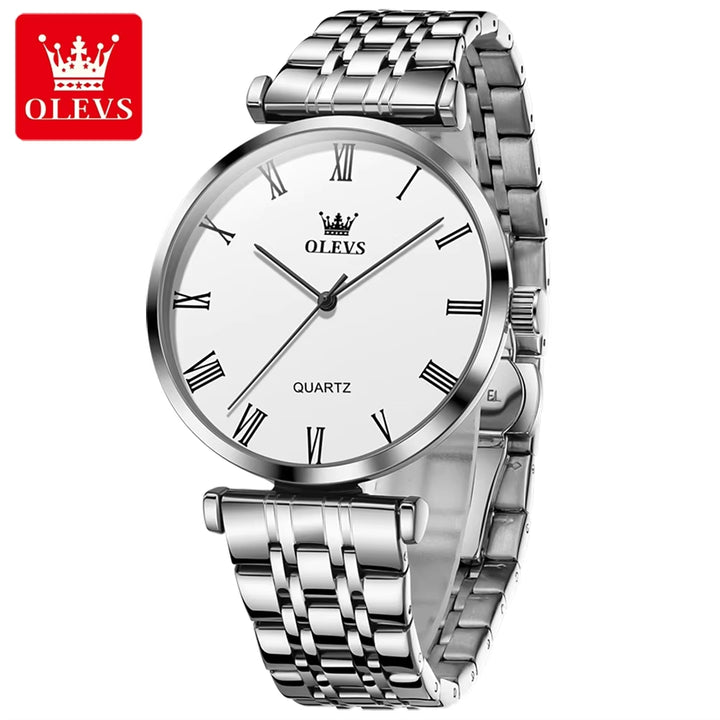 5592 Men Watches Luxury Trend Quartz Calendar Waterproof Multi Function Fancy round Watch Women