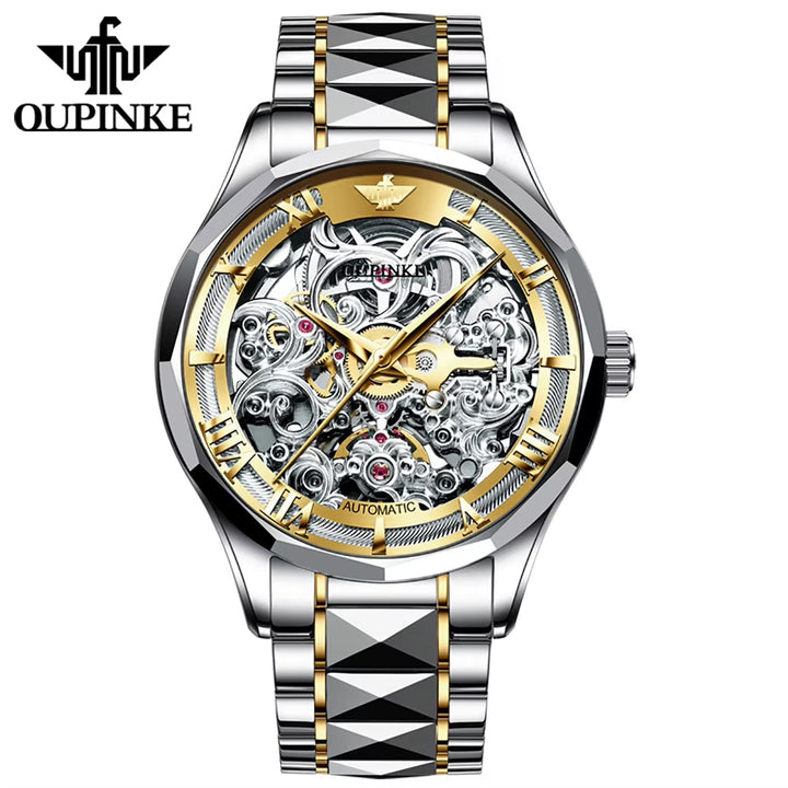 3168 Luxury Waterproof Mechanical Wristwatch for Men with Custom Logo and High-Quality OEM Design