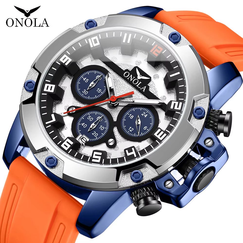 Luxury Men's Sports Watch Model 6858