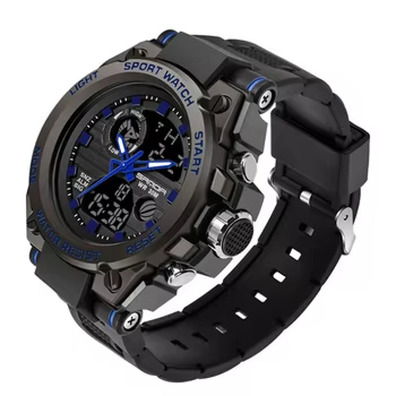 Men's Fashion LED Waterproof Digital Sports Watch - Wholesale Factory Wristwatch