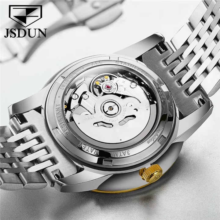 8767 High Quality Imported Movement Stainless Steel Men Dial Diameter 39Mm Waterproof Mechanical Watch