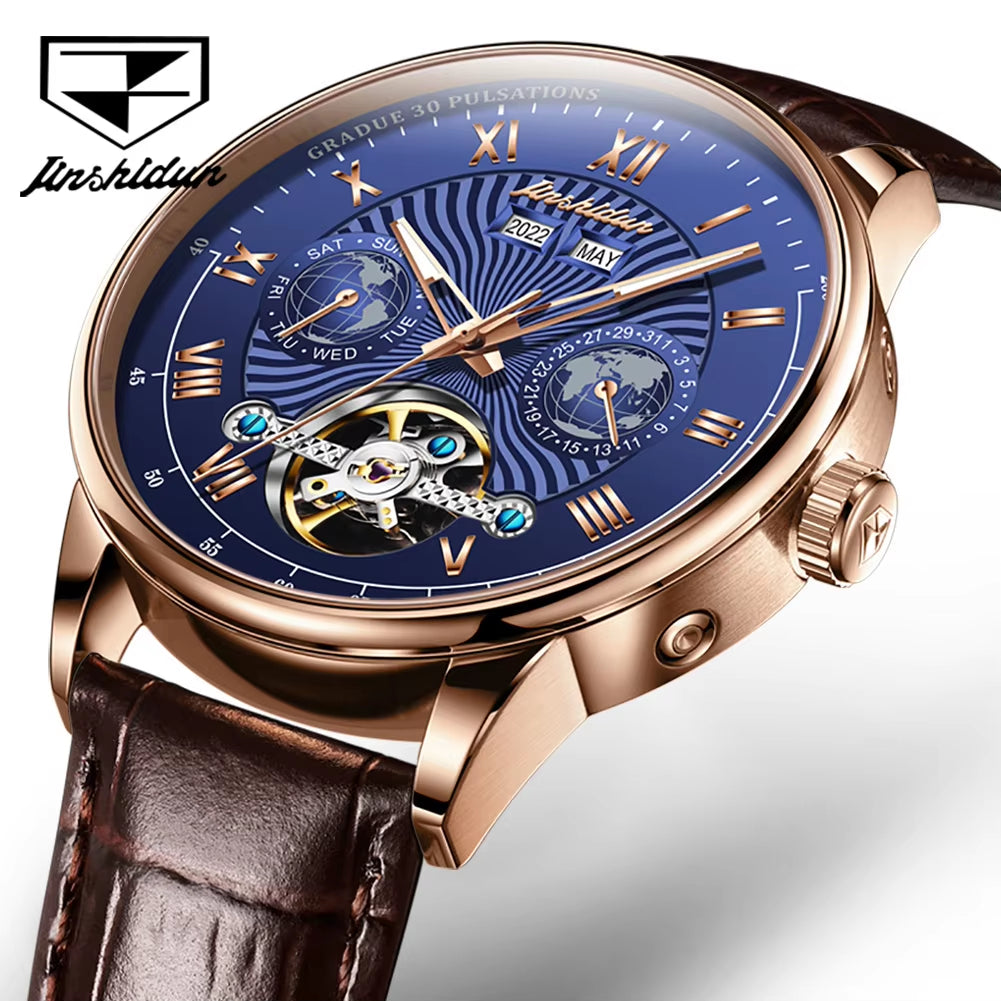 8919 Men Watch Top Brand Luxury Automatic Mechanical Wristwatch Fashion Business Watches Clock