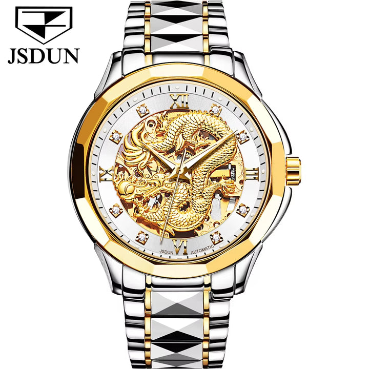 8840 Oem Custom Sports Luxury Watch Factory Stainless Steel Waterproof Automatic Mechanical Mens Wrist Watch