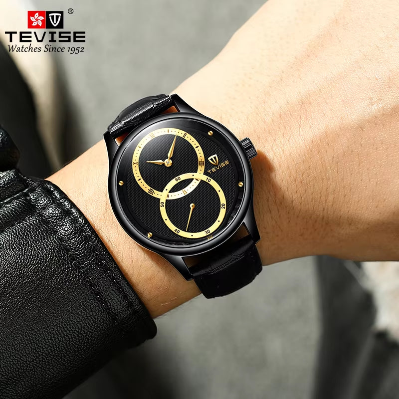 T820C Sport Business Watch Multiple Time Zone Classic Men'S Automatic Mechanical Wrist Watch Could Customized Own Logo