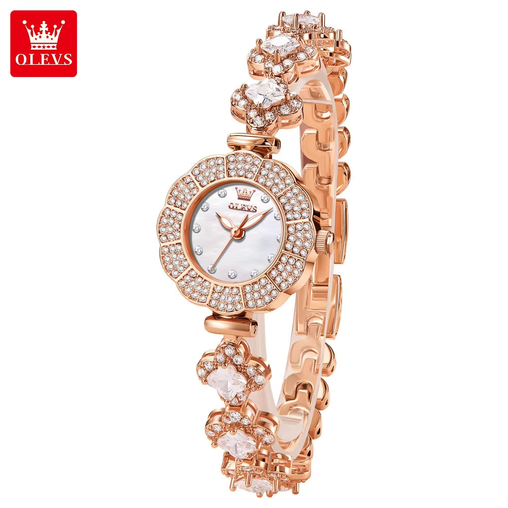 9813 Fashion High-Grade Ins Design Niche Mermaid Diamond Encrusted Women'S Watch