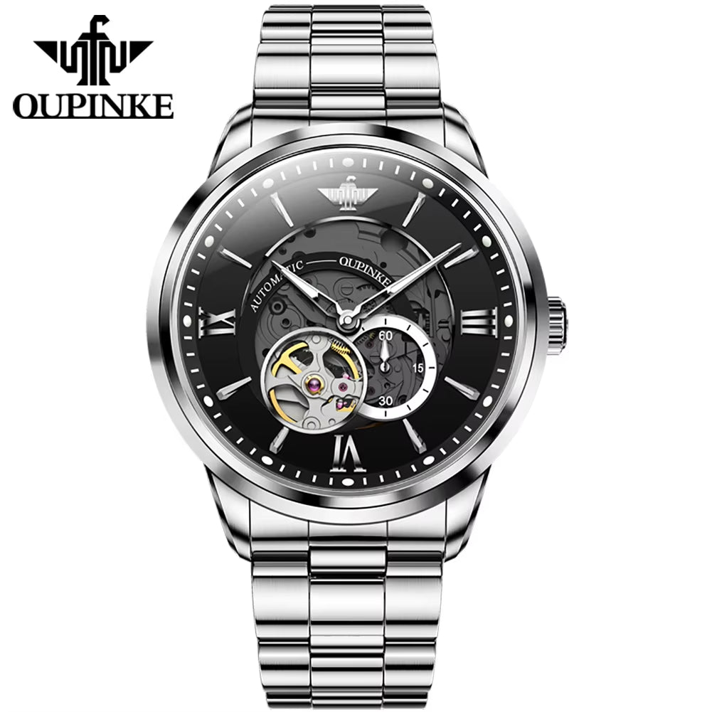 3190 Luxury Factory Hot Selling OEM Watch Japanese Miyota Automatic Mechanic Stainless Steel Luxury Men Wrist Watch