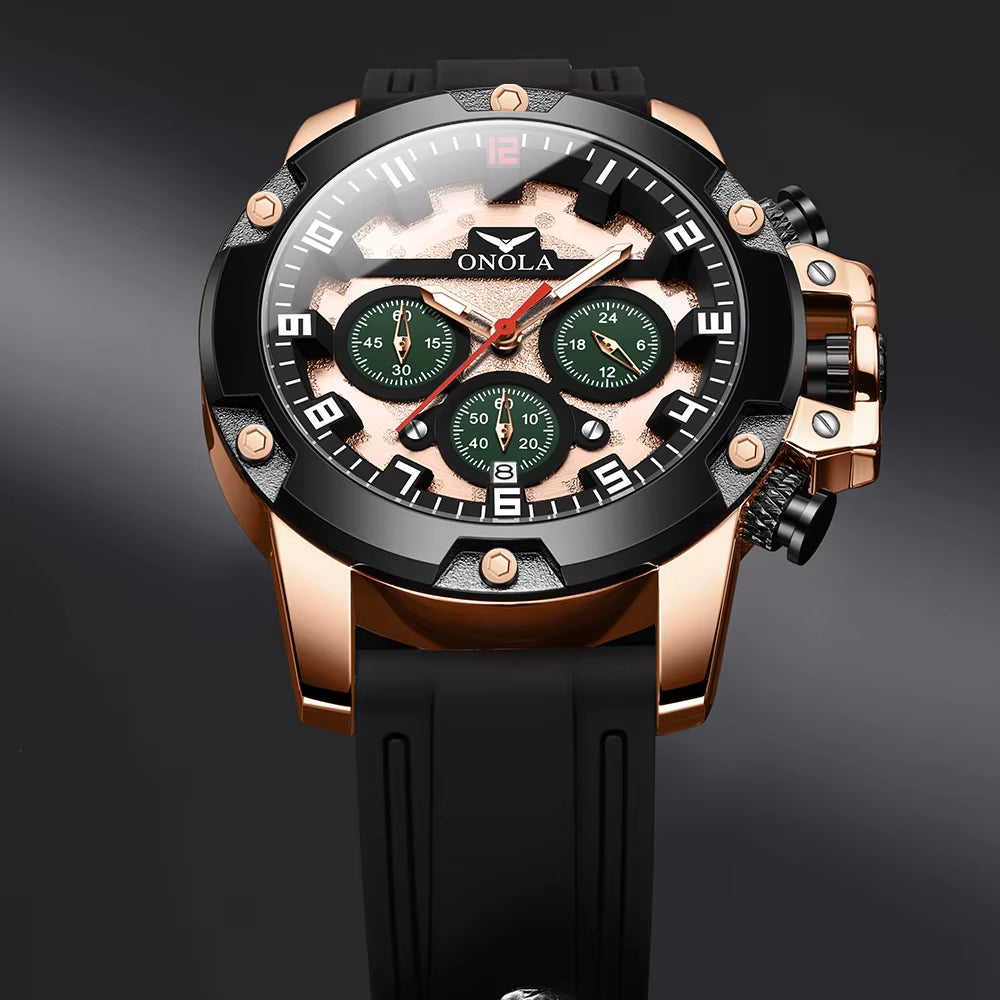 Luxury Men's Sports Watch Model 6858