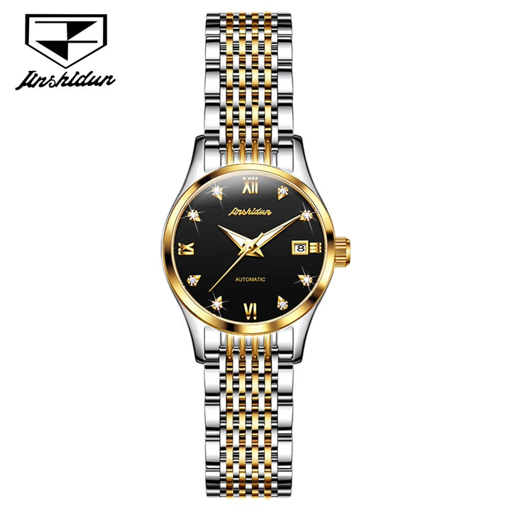 JSDUN 8807 OEM Famous Brand Stainless Steel New Factory Wholesale Luxury Watch Custom Logo Automatic Mechanical Watch