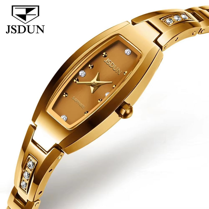 6530 Women Fashion Popular Automatic Mechanical Wristwatch Steel Band Waterproof Beatiful Dress Gift Watch for Women 2020