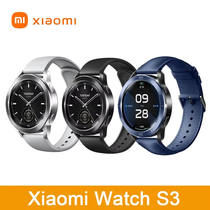 Watch S3 1.43" AMOLED Display Smart Watch Heart Rate Blood Oxygen Monitoring 5ATM Waterproof Sports Tracking