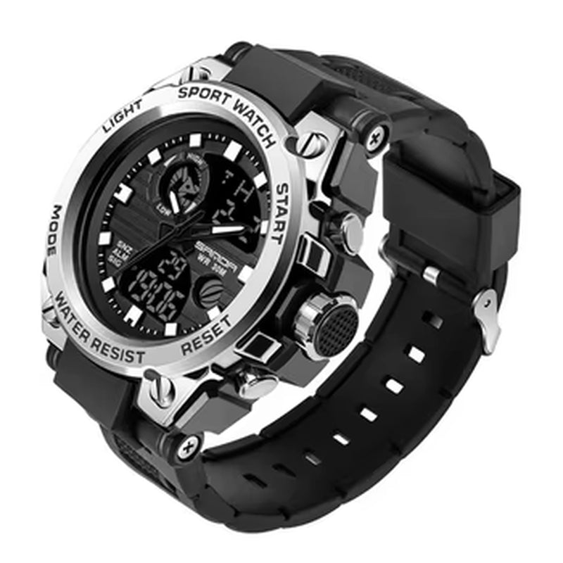 Men's Fashion LED Waterproof Digital Sports Watch - Wholesale Factory Wristwatch