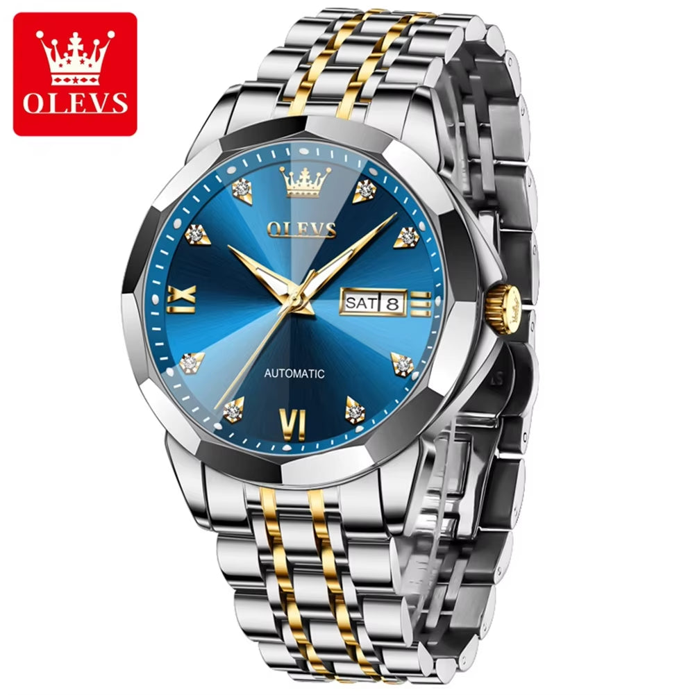 9982 Luxury Top Brand Watches Men and Women Fashion Sport Mechanical Wristwatch Couple