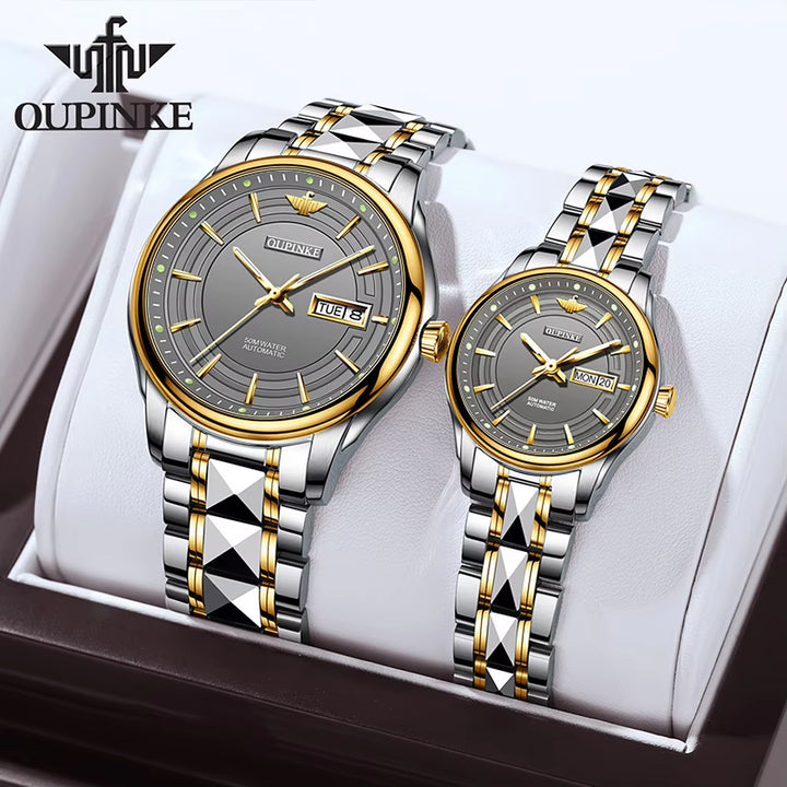 3170 Brand Luxury Women Mechanical Watches Couple Sport Casual Fashion White Men Watches Automatic Wrist Watches