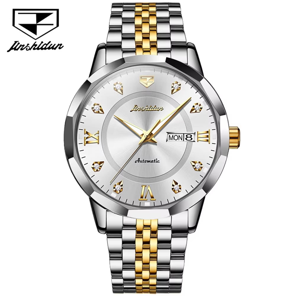 8948 Luxury Automatic Mechanical Watch for Men - Water-Resistant Stainless Steel Sport Design