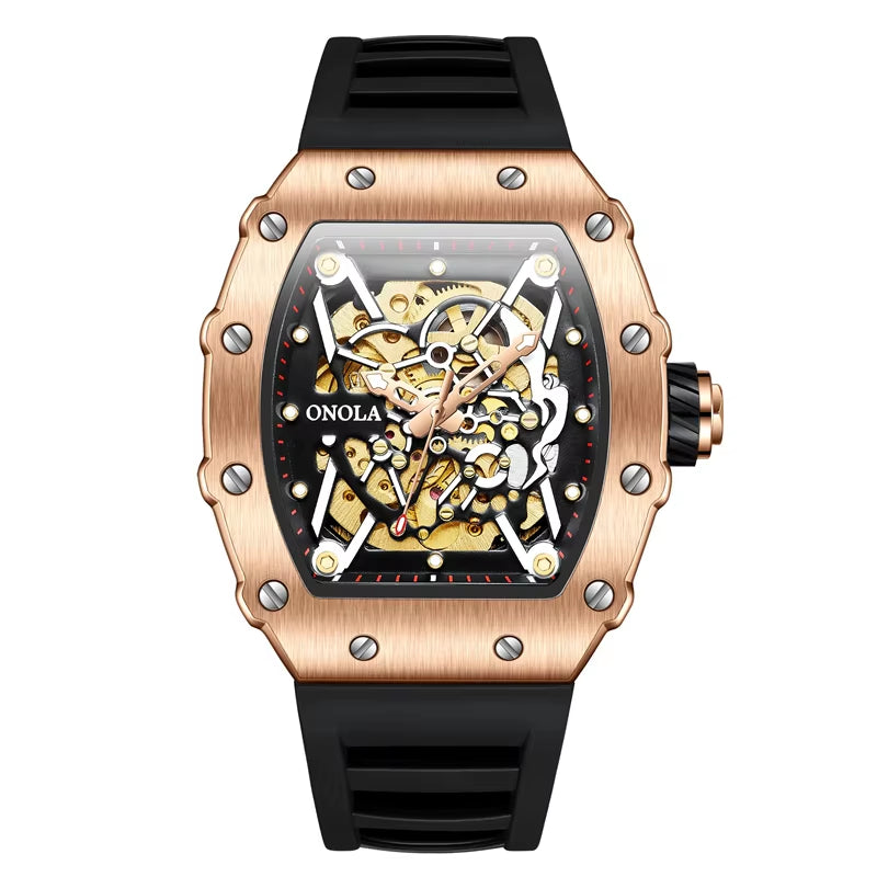 Brand 3829 Hot Sale Luxury Quartz Watches for Men Gold Watch