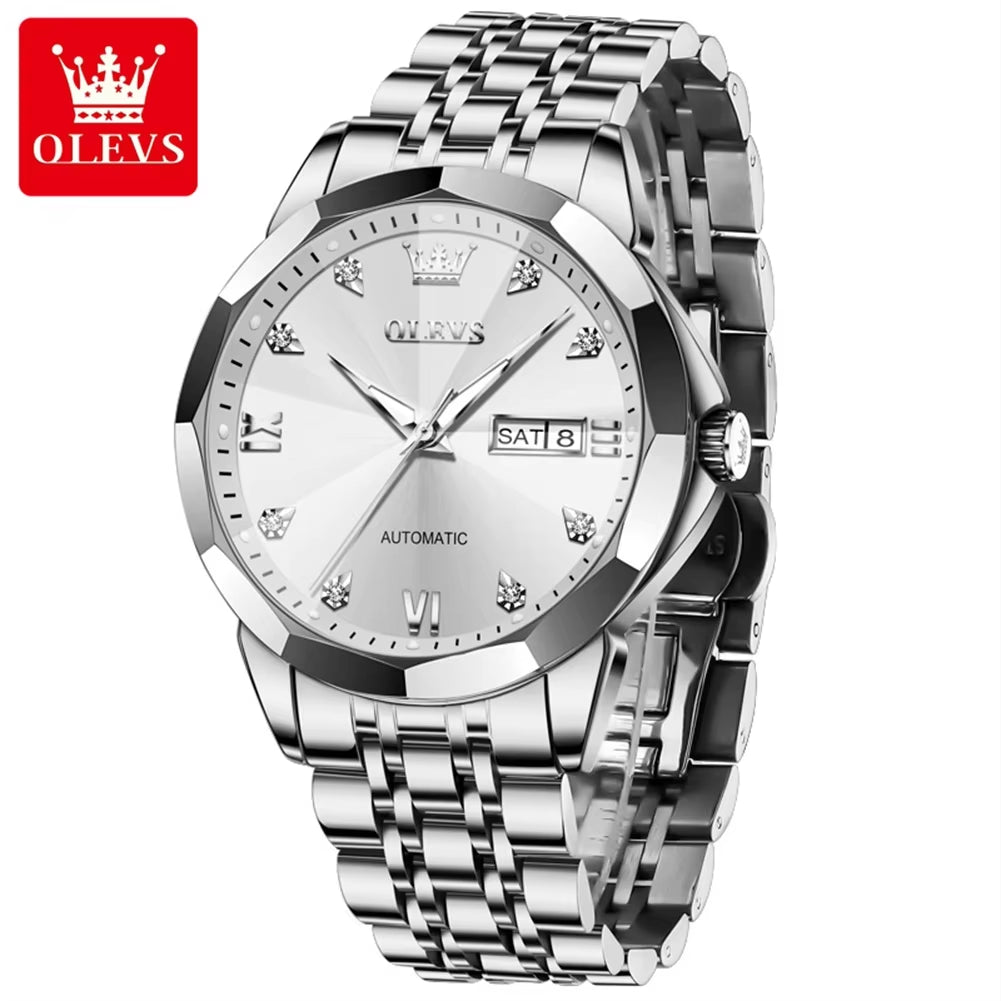 9982 Luxury Top Brand Watches Men and Women Fashion Sport Mechanical Wristwatch Couple