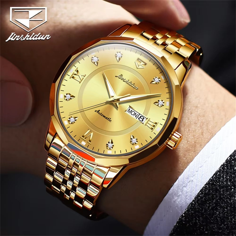 8948 Luxury Automatic Mechanical Watch for Men - Water-Resistant Stainless Steel Sport Design