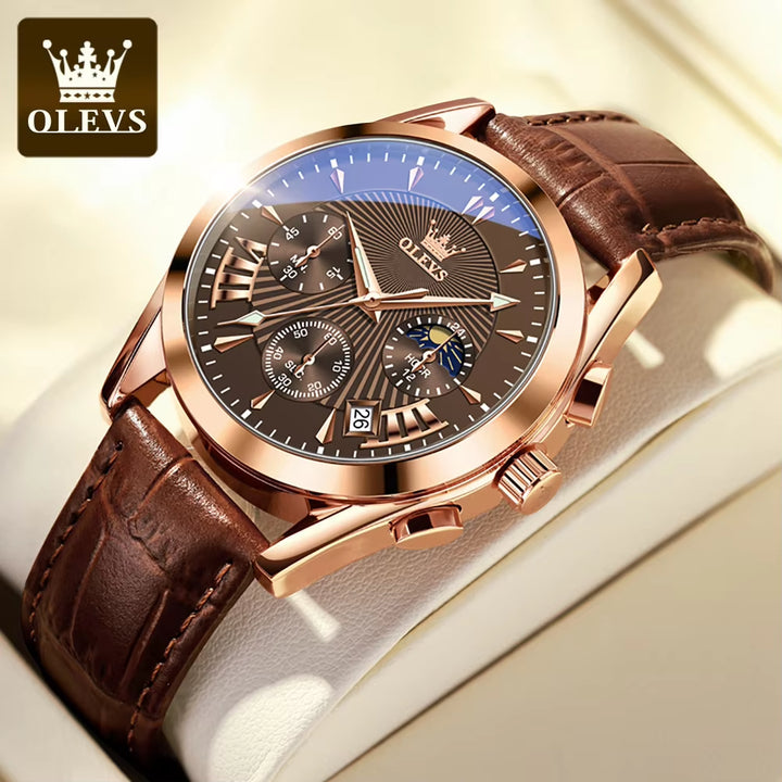 OLEVS 2876 New Factory OEM Customize Private Label Luxury Quartz Men Hot Sale Watches Men Wrist Wristwatches Men Quartz Watch