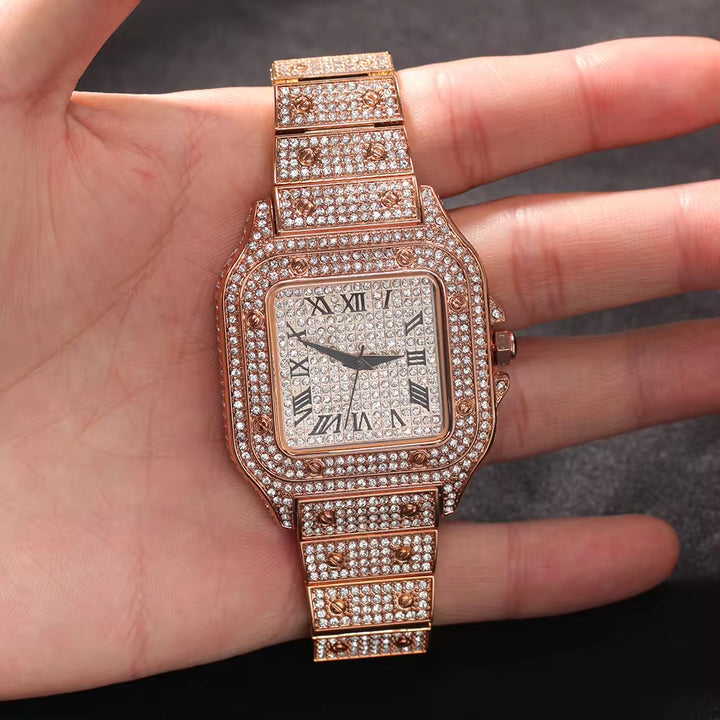 2024 Luxury Iced Out Hip Hop Watches for Men and Women