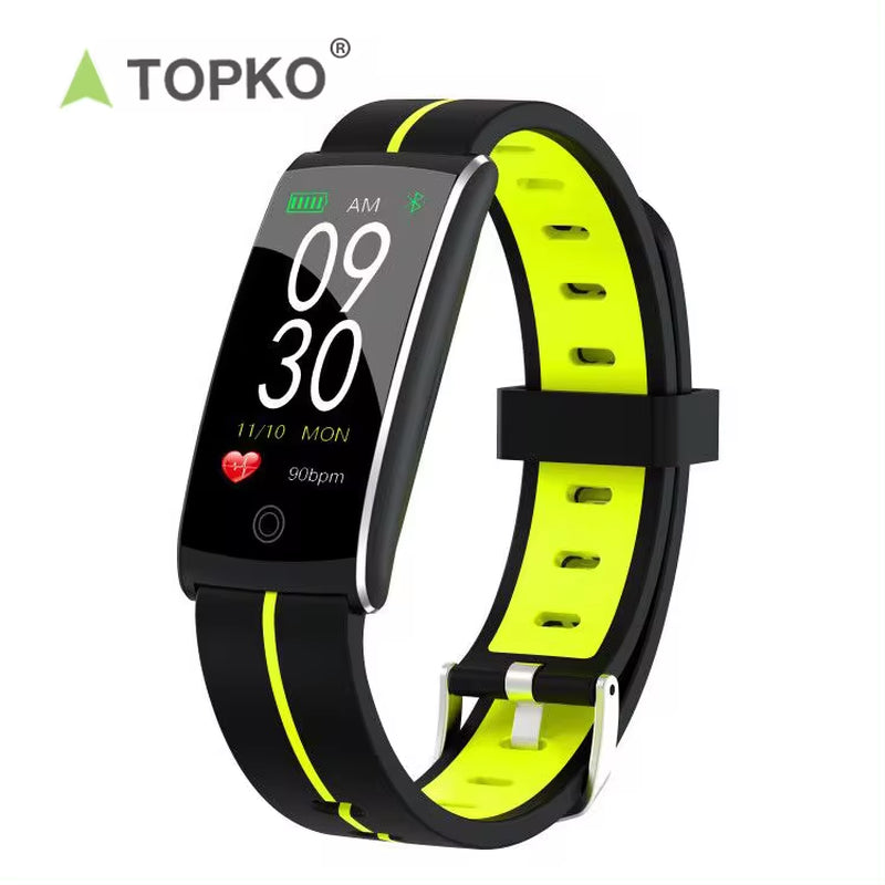 TOPKO Brand New Blood Pressure Monitor Fitness Tracker Sport Smart Watch Bracelet