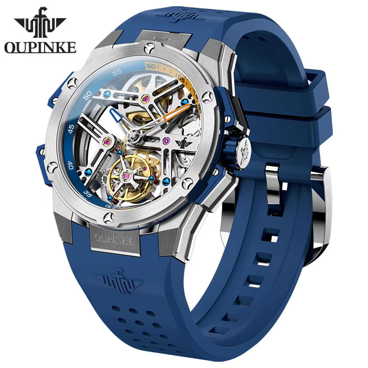 8003 Design ODM Custom Dark Knight Wrist Watch for Men Luxury Advanced Automatic Movement Mechanical Watch