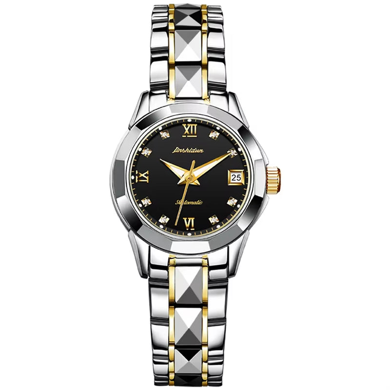 8813Women Factory Hot Sales Japanese Movement Classic Fashion Stainless Steel Waterproof Mechanical Watch