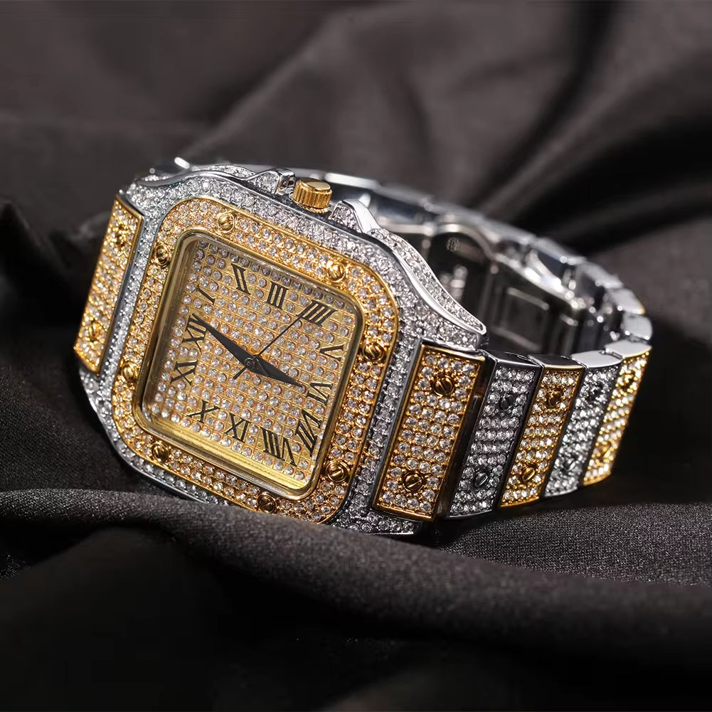 2024 Luxury Iced Out Hip Hop Watches for Men and Women