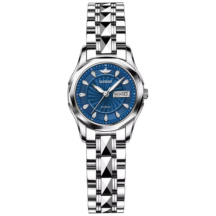 Oupinke 3172 Custom Logo Color Stainless Steel Waterproof Mechanical Wholesale Women Wrist Luxury Watches