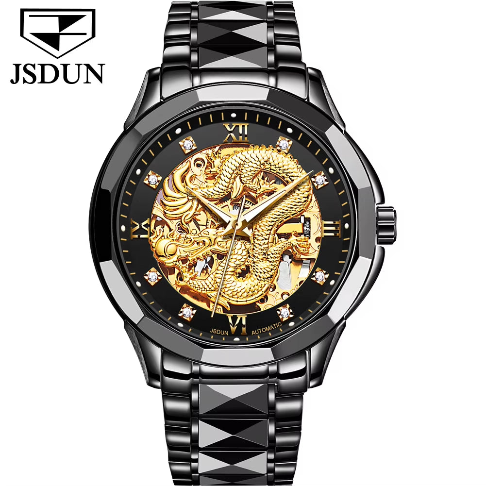 8840 Oem Custom Sports Luxury Watch Factory Stainless Steel Waterproof Automatic Mechanical Mens Wrist Watch