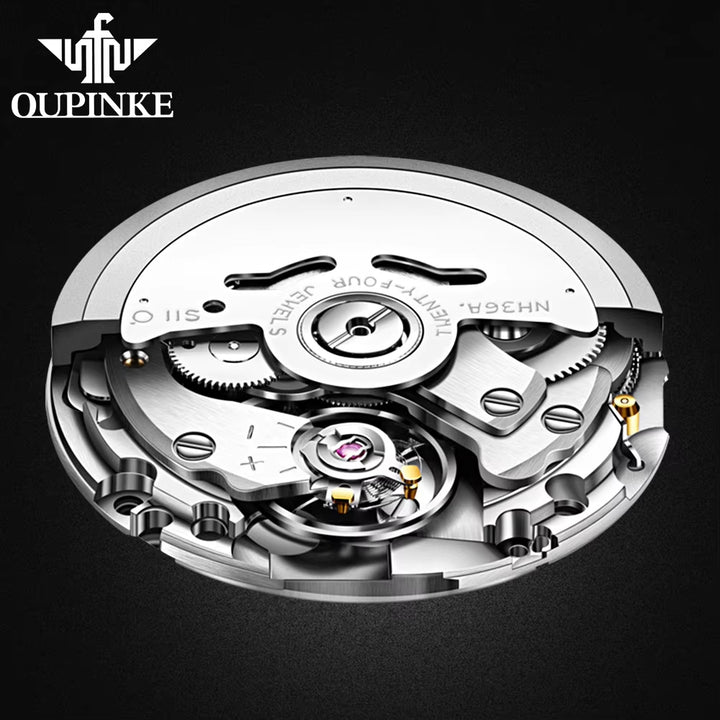 3171 Watch Men Simple Brand Multi-Function Stainless Steel Automatic Mens Mechanical Watches Men