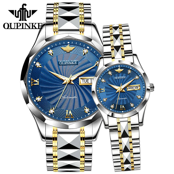 3169 Lovers Waterproof Custom Logo Low MOQ High Quality Simple Luxury Original Brand Couple Men Women Mechanical Watch