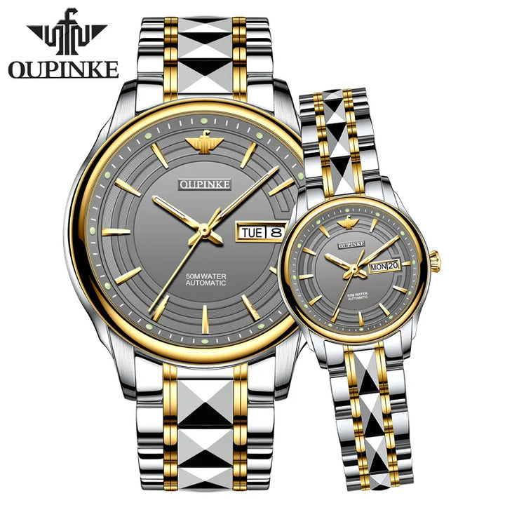 3170 Brand Luxury Women Mechanical Watches Couple Sport Casual Fashion White Men Watches Automatic Wrist Watches