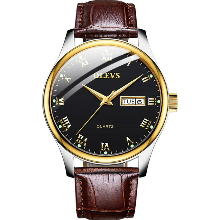 5568 Custom LOGO Fashion Casual Quartz Watch Unisex Watch Water Resistant Feature Watch for Men and Women