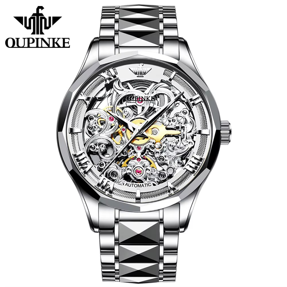 3168 Luxury Waterproof Mechanical Wristwatch for Men with Custom Logo and High-Quality OEM Design