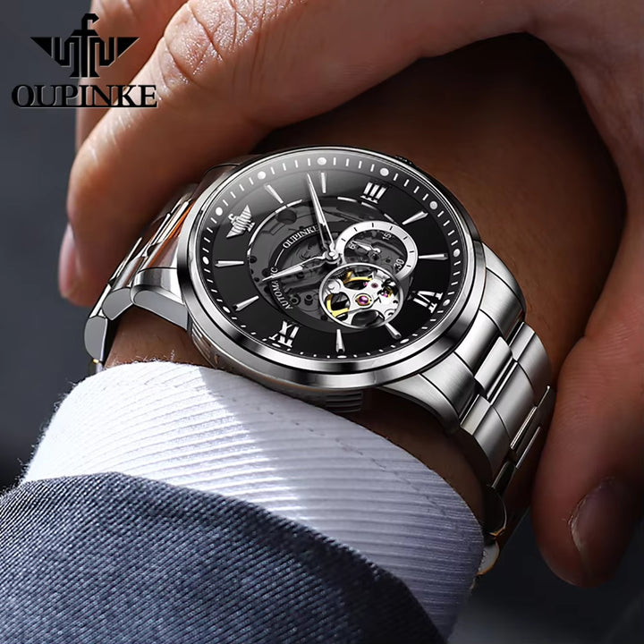 3190 Luxury Factory Hot Selling OEM Watch Japanese Miyota Automatic Mechanic Stainless Steel Luxury Men Wrist Watch