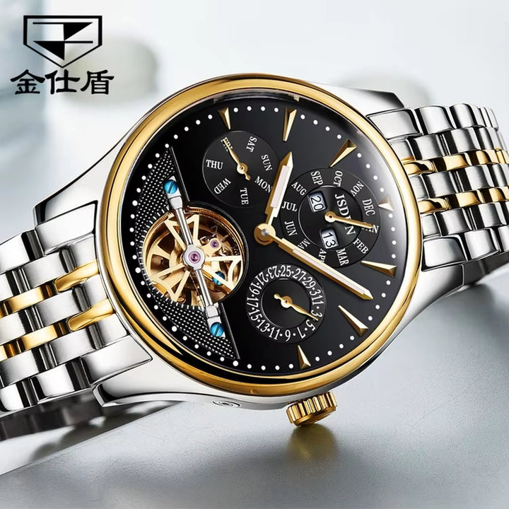 8992 New Style Lower Price Original Movement Stainless Steel Length 21Cm Dial Diameter 40Mm Waterproof Mechanical Watch