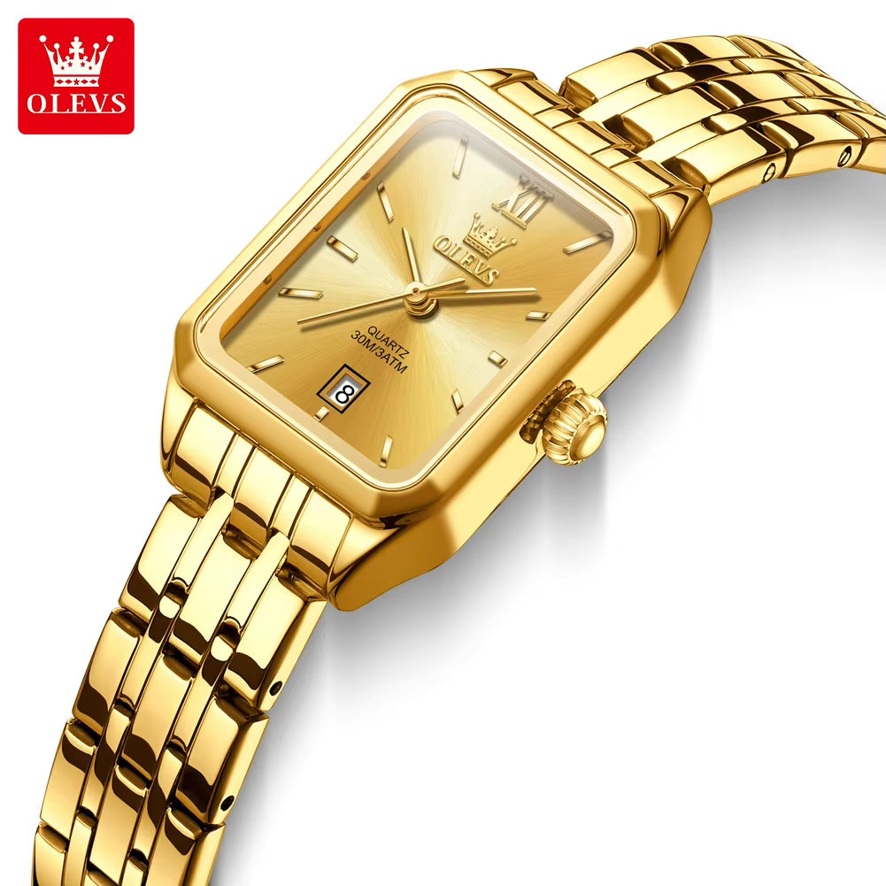 OEM 5616 Women Watch Diamond Luxury Wristwatch Elegant Female Gift Ladies Square Case Dial Minimalism Women Quartz Watches