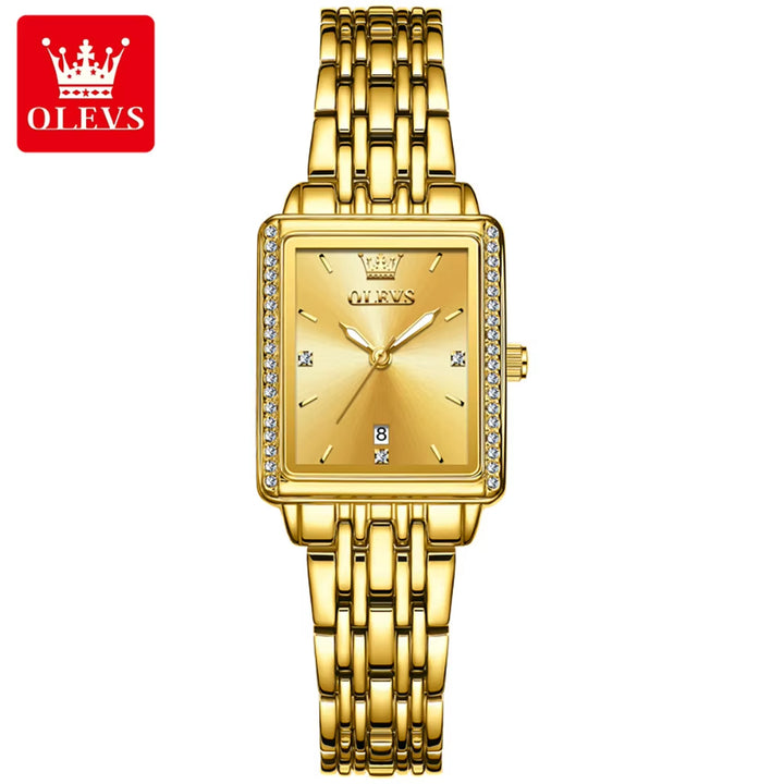 9995 Women Watch Diamond Luxury Wristwatch Elegant Female Gift Ladies Square Case Dial Minimalism Women Quartz Watches