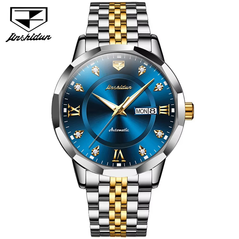 8948 Luxury Automatic Mechanical Watch for Men - Water-Resistant Stainless Steel Sport Design